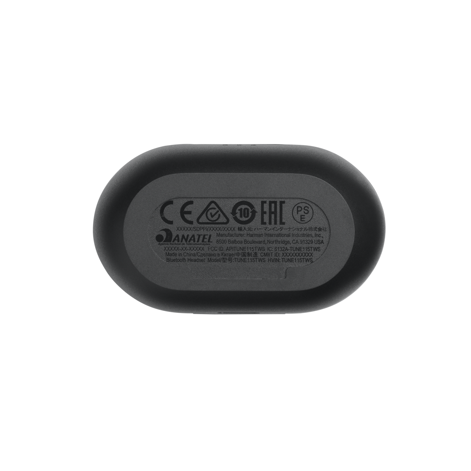 JBL Tune 115TWS - Black - True wireless earbuds - Detailshot 4